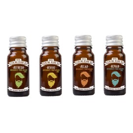 Wahl Beard Oil Gift Set, Beard Softener to Nourish Skin and Hair, Moisturiser to Stop Beard Itch, Beard Moisturiser, Beard Care for Men, Smooth and Soft Facial Hair, Hydrate and Condition