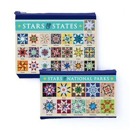 Carol Doak’s Fabulous Stars & States Eco Pouch Set