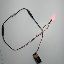 Red Light For Coustomizing Gi Joe Flame Effects Cosplay,  COSTUME Led GLOW