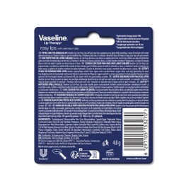 Vaseline Lip Therapy Rosy Tinted Lip Balm with Almond and Rose Oil (4.8 g (Pack of 1)