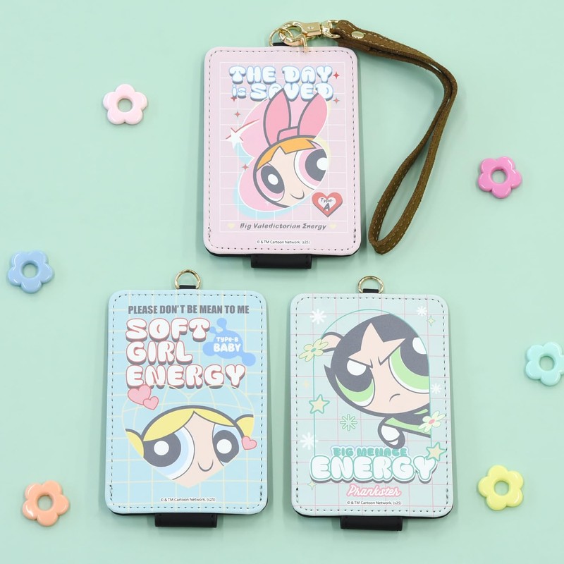 Gourmandies Powerpuff Girls IC Card Case Blossom GPPG-32A