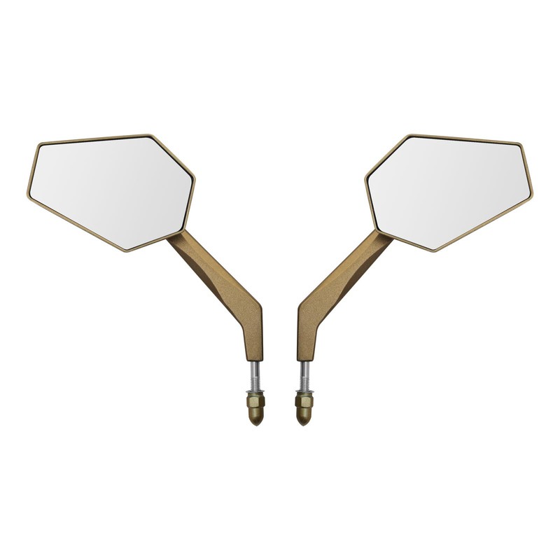 TCMT Rear View Mirrors Fit For Harley Touring Road Glide