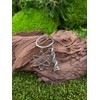 Onwomania - DNA Physics Symbol - Metal Keyring Ideal as