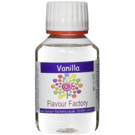 Flavour Factory Intense Food Flavouring, Vanilla, 100 ml