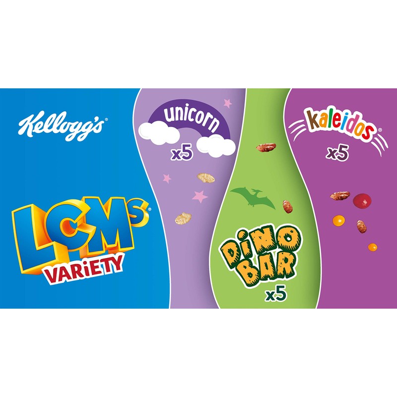 LCMs Kellogg's LCM's Variety 15 Bar Value Pack, 15 Count,