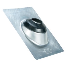 Water-Tite 81910 Roof Flashing, 10-3/4-by-14-1/2-Inch Aluminum Base with Elastomer Collar, For 3-Inch Vent Pipe
