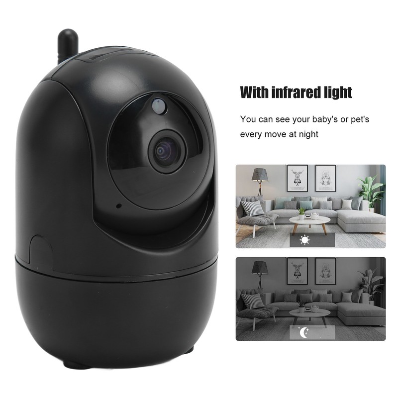 Indoor Security Camera 2.4GHz WiFi HD 1080P Motion Detection Surveillance