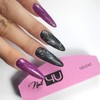 6Pcs Nail Buffers Half Moon Shape Double Sided 180/240 grit