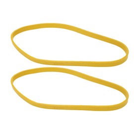 2 Pcs 9 Inch Yellowand Tiresor Bandsaw Wheel, Slip Noise Reduction Bandsaw Tire,Working Replace Bandsaw Tires 9 Inch Bandsaw Wheel Rubber