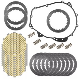 Caltric Clutch Friction Plates Gasket Kit for Kawasaki ZX10R ZX-10R Ninja ZX1000 2011-22