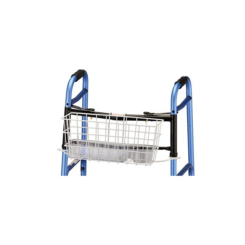 NOVA Folding Walker Basket with Cup Holder Bottom Liner Insert,