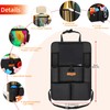 SURDOCA Upgraded Car Organizer with 11-inch Tablet Holder, 8 Pockets,