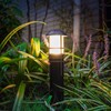 Malibu Aged Iron Collection LED Bollard Pathway Light LED Low