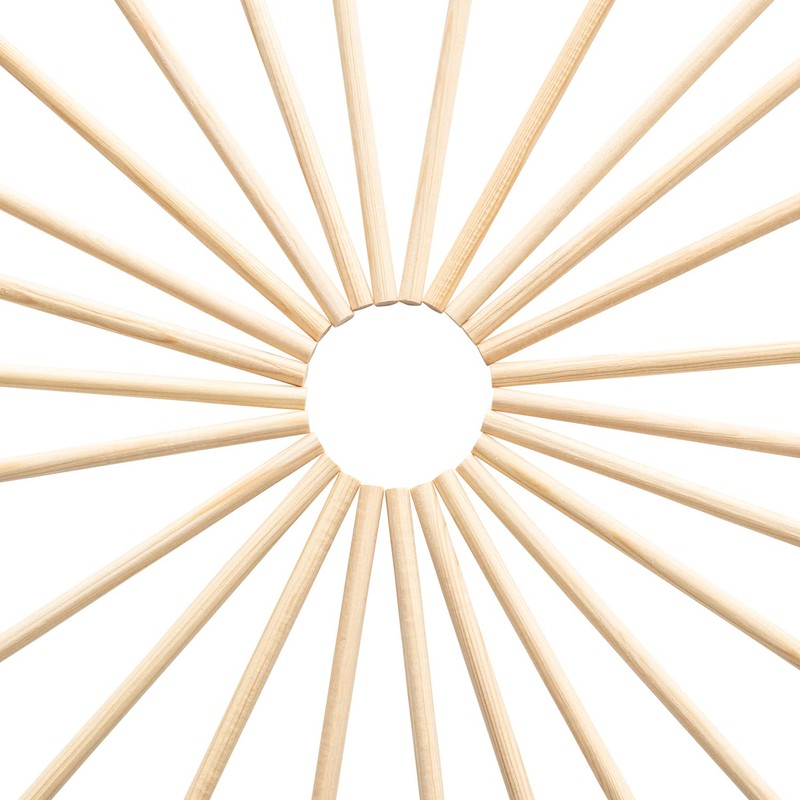 100 Wooden Sticks, 20 cm Long