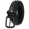 KEMISANT Men's Belt, Leather Belt, Braided Leisure Belt, Golf Belt,