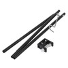 Camping Lantern Stand Aluminum Alloy Foldable Single Hook Lamp Pole