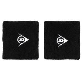 Dunlop TW3003 Tennis Wristband, Pack of 2, White