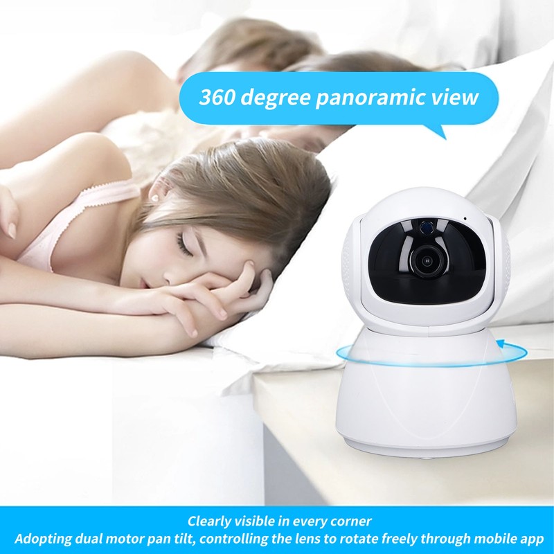 Indoor Security Camera ABS Home Surveillance WiFi Camera Motion Detection