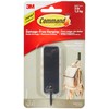 Command 17034MB-EF Medium Matte Black Plastic Metal Hook-17034MB, One Size