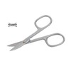 Wilkinson Sword Manicure Scissors Nail Scissors in Matt Chrome, Pack