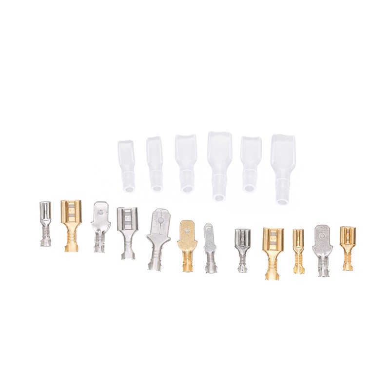 540Pcs Wire Connectors Kit Spade Terminals Set Industrial Accessories 2.8/4.8/6.3Type