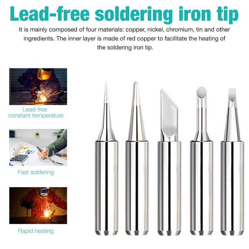 Soldering Iron Kit, 60W Adjustable Temperature 200-480℃ Welding Tools, 27Pcs