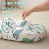 SDIII Dinosaur Bassinet Sheet 2 Pack for Boy Girl, Soft