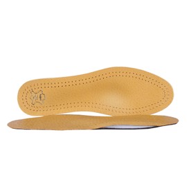 Orthopädische Leder Einlegesohlen für Metatarsalgie, Vorfußschmerzen und Senk-Spreizfuß, für Damen und/Herren, Kaps Master (44 EUR / 10 UK/Herren)