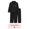 Women’s Satin Pajama Set for Sleep & Lounge – Heart
