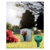 Cemetery Vase Rubber Inserts, Silicone Secure Flowers Holder for Headstone