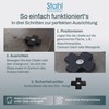 Stahl Präzisionslibellen Cross Spirit Level - Compact & Robust Spirit