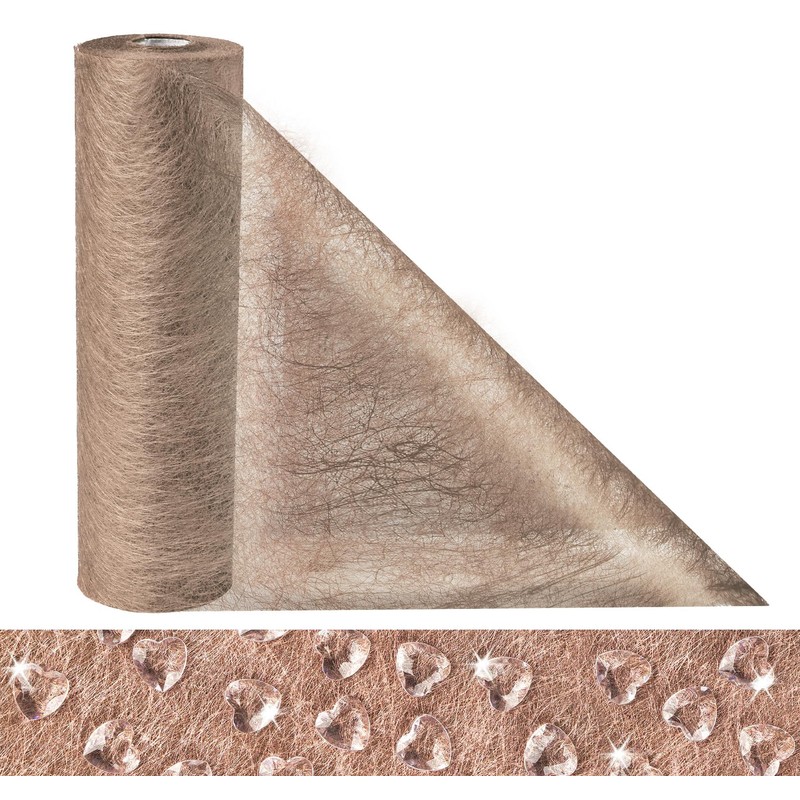 Anstore Rust Table Runner, 30M x 23 cm Non-woven Table