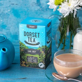 Dorset Tea Earl Grey Tea Bags 4 Boxes x 20 Tea Bags (80 Tea Bags Total) 100% Rainforest Alliance Earl Grey Tea Bags