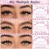 DIY Lash Extensions Kit, Volume Lash Clusters Kit Wispy Cluster