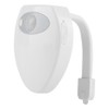 Rechargeable Toilet LED Motion Induction Bathroom Night Light Sensor with