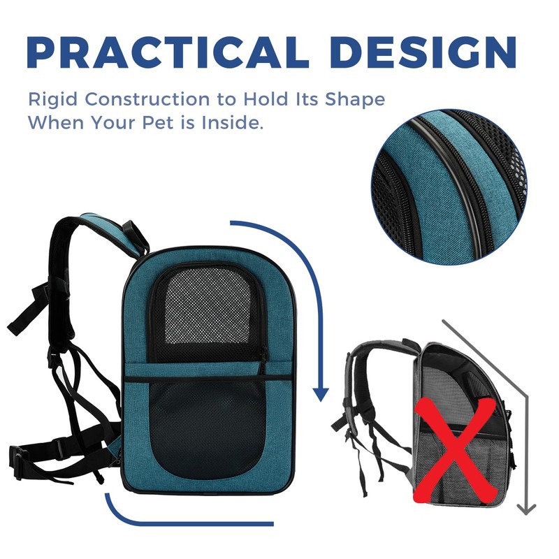 Apollo Walker Dog & Cat Carrier Backpack for 4-18lb Pets
