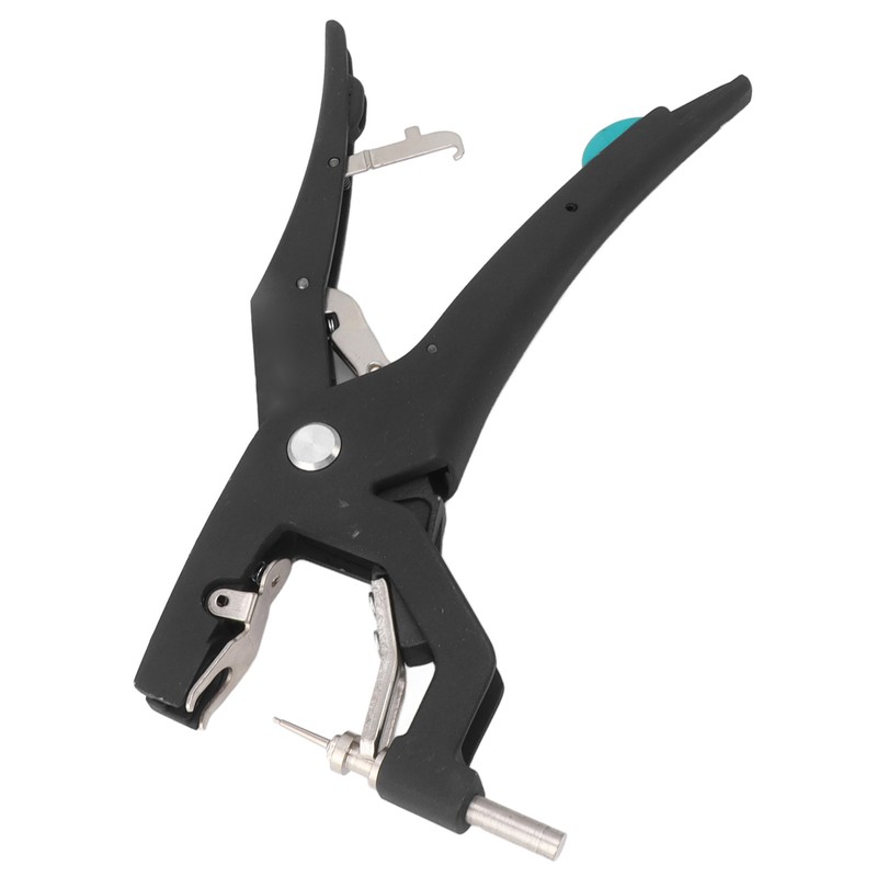 Livestock Ear Tag Applicator Alloy Steel Automatic Rebound Hydraulic Ear