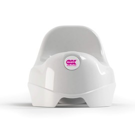 OK Baby N37096800X Relax - ein klassisches Töpfchen für das erste Toilettentraining, weiß