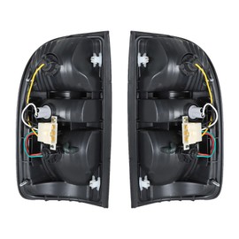 LABLT Tail Lights Assembly Replacement for 2001-2004 Toyota Tacoma Red Rear Brake Lamps Light Left+Right 8156004060, 8155004060