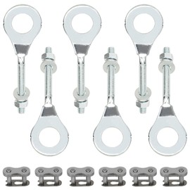 YOXUFA 15mm Mini Bike Chain Axle Adjuster Tensioner for Predator 212cc 196cc 6.5hp Coleman CT200U BT200X Baja Warrior MB200 Motovox MBX10 Massimo Monster Moto MMB80 CRF50 XR50 Pit Dirt Bike Parts