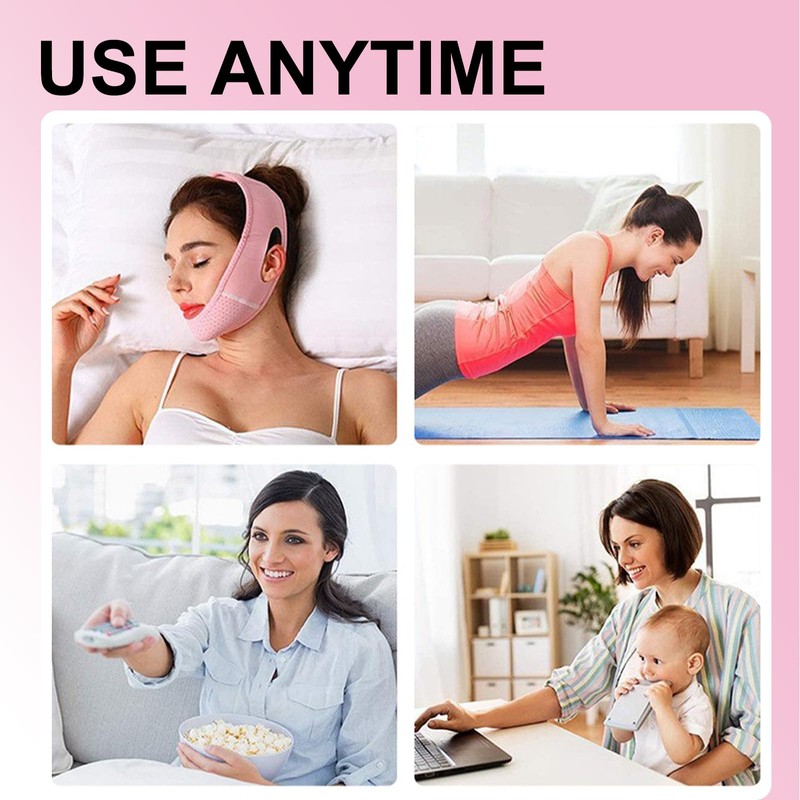 Neyared Chin Lift Mask, Reusable V Line Lifting Bands Face