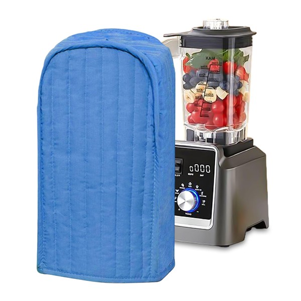 Jeukwud Blender Appliance Cover, Kitchen Blender Cover 15.7x7.1x5.9in (Blue)