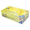 100 Powder Free Nitrile Gloves in Yellow Style Lemon by