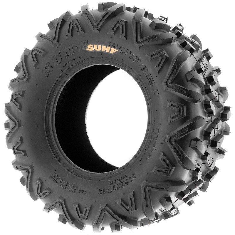 SunF 25x10-12 25x10x12 All Terrain Tire ATV UTV 6 PR