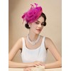 SWEETV Flower Sinamay Tea Party Fascinators for Women, Kentucky Derby