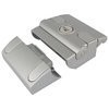 Latch Lock Compact Various Locking Aluminium Coloured