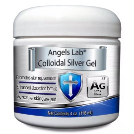 Angels Silver Colloidal Silver Gel Advance Healing 100ppm BEST!