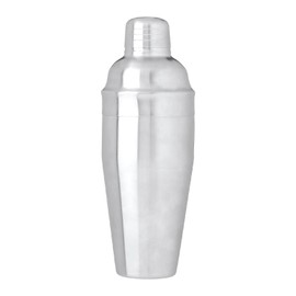 Thirsty Rhino Mixology, Bartender Cocktail Shaker Bar Gift Set, 4 Piece Accessories, 18 oz. Cocktail Martini Shaker, Double Sided Jigger, Mixing Spoon, Cocktail Ice Strainer (Set of 4)