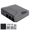 For Raspberry Pi 4B Case Aluminum Alloy Cooling Shell Metal