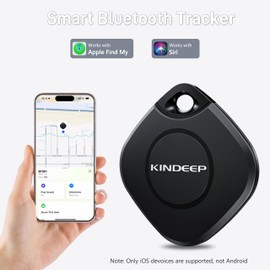 Tracker Air Tag 2 Pack: Smart Key Finder Work with Apple Find My (iOS only), Luggage Tracker for Kids Keys Wallet Bags and Pets, Item Locator Bluetooth Tracking Device for Home Outdoor Travel Hiking